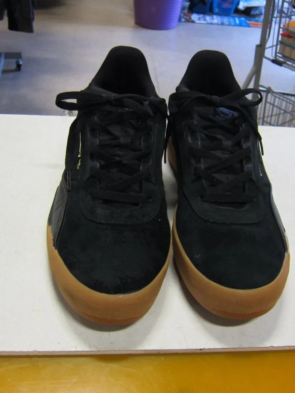 Adidas EE6112 Liberty Cup Chewy Cannon Gum Men's 13 Core Black/Gold/Gum Shoe's